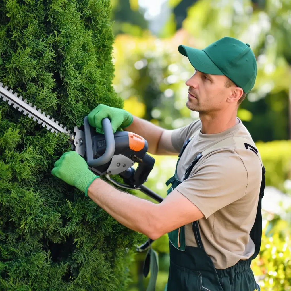 Hecken-, Strauch- und Beetpflege bei FMFK Gartenpflege